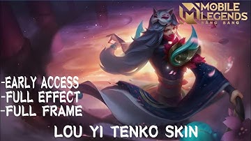 Luo yi Tenko Skin Script Full Effect + Frame