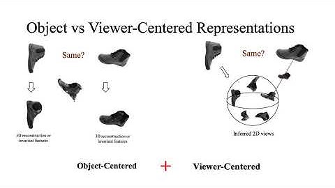 Recognizing Objects From Any View With Object and Viewer-Centered Representations