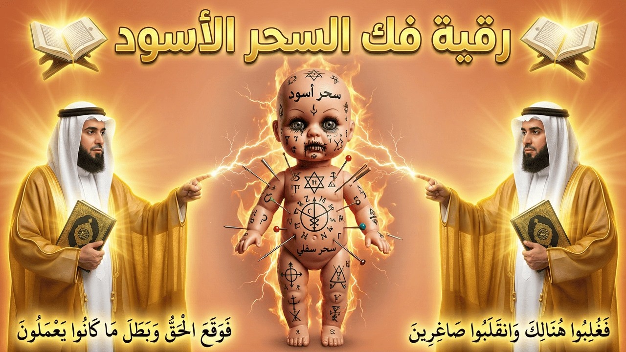 الرقية الشاملة لفك سحر الربط والتعطيل وإبطال سحر الفشل وضيق الرزق وقلة المال وتفجير عقد الجسد والعين