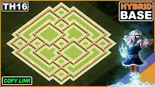 NEW BEST! Town Hall 16 (TH16) Base with COPY LINK 2024 - Clash of Clans