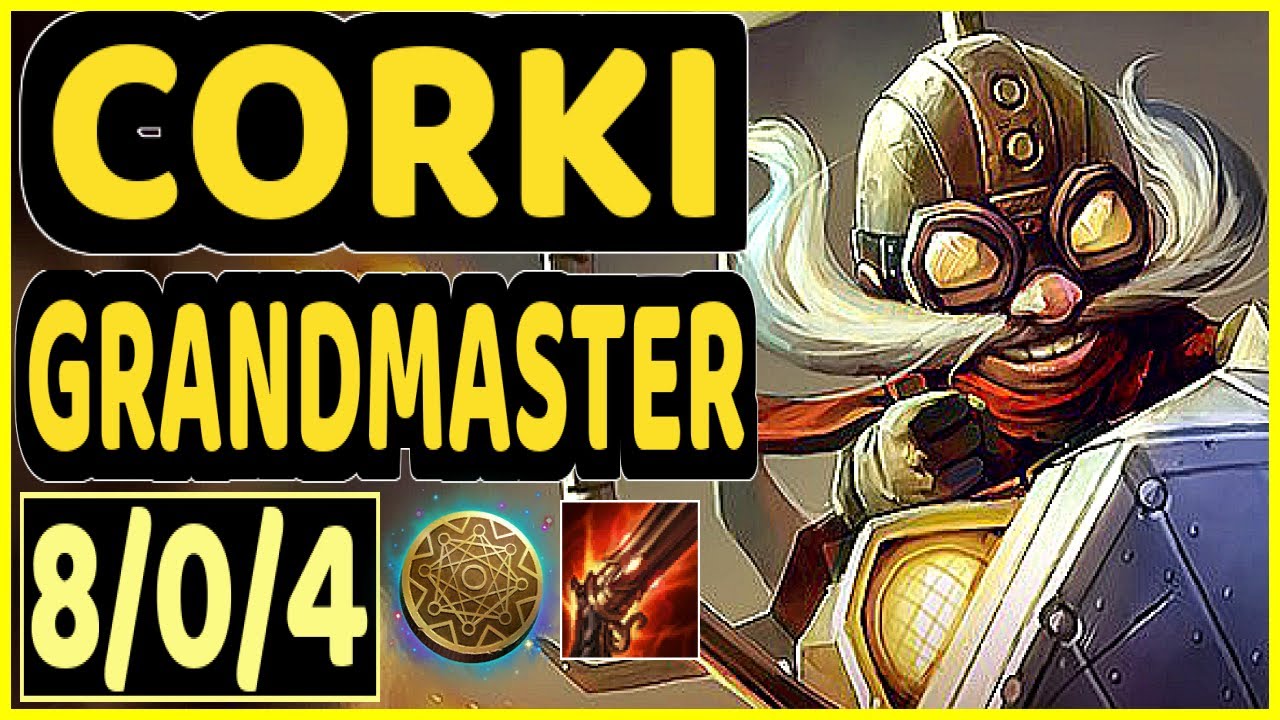 EDGE (CORKI) vs IRELIA - 8/0/4 KDA MID GAMEPLAY - KR Ranked GRANDMASTER