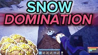 I Took Over The SNOW In Rust It Was AMAZING