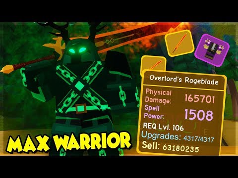 Best Warrior Loadout And How To Solo The Canals Nightmare Dungeon Quest Roblox Youtube - roblox dungeon quest warrior spells