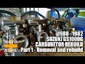 1980 Suzuki GS1000G Carburetor Rebuild