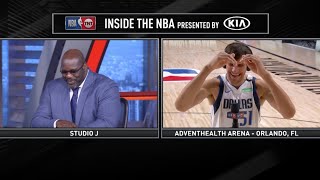Boban Joins Shaq On Inside The NBA For An Amazing Postgame Segment