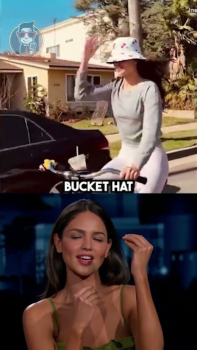 Eiza Gonzalez' hilarious bike incident #comedy #funnyshorts