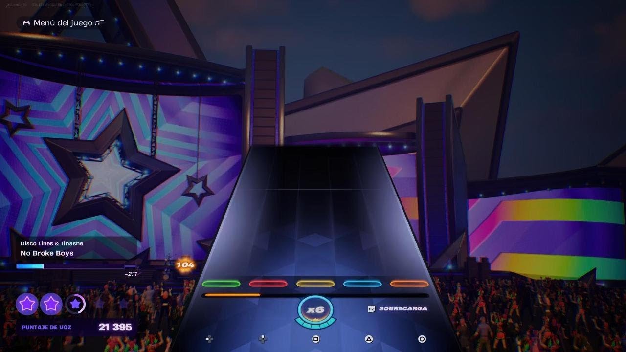 Fortnite Festival - No Broke Boys by Disco Lines & Tinashe - on vocals