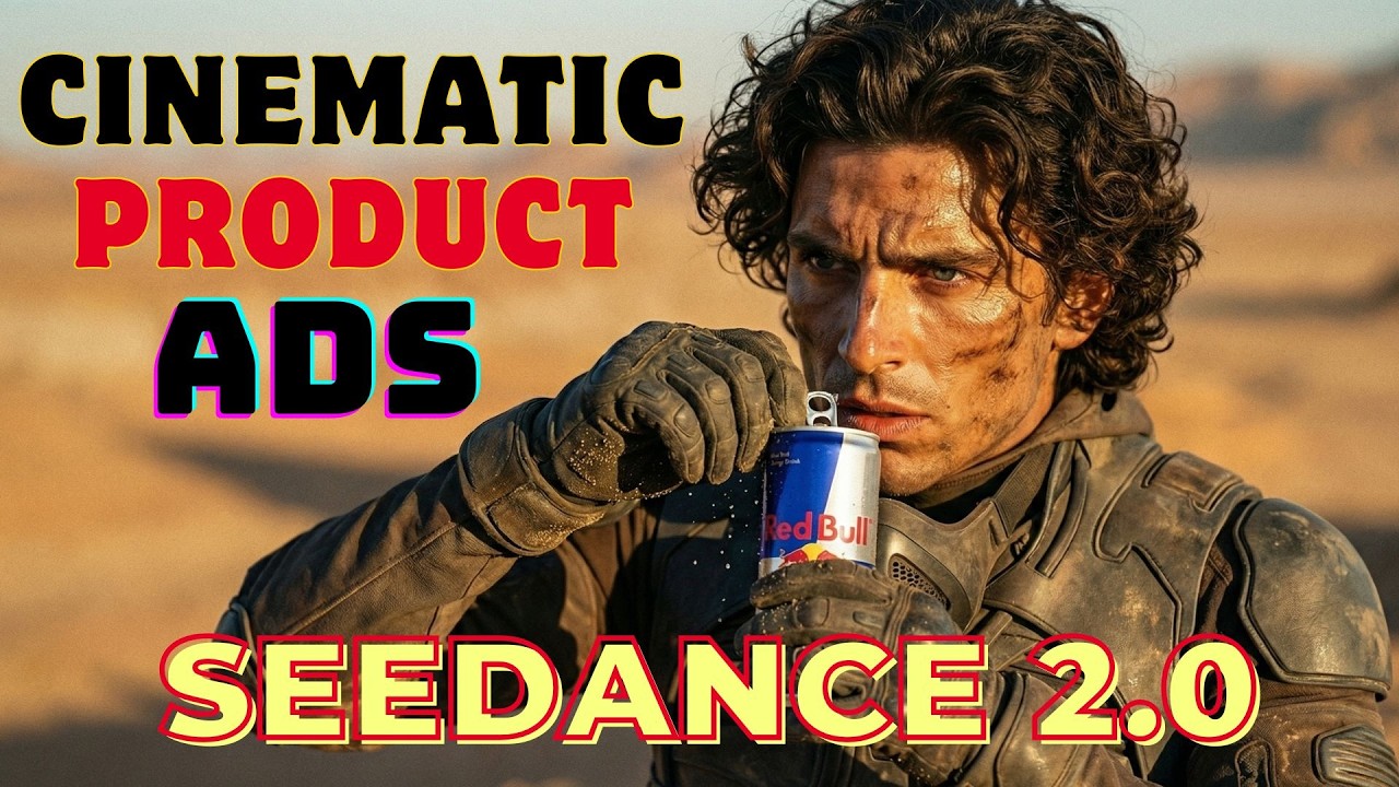 SINGLE Text Prompt To LONG Cinematic TVC With Seedance 2.0 AI Video Generator