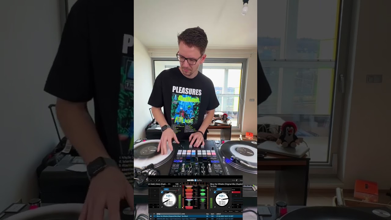 DJ Australan throws down a hip-hop routine using 
