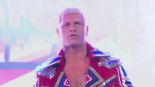 Wwe Raw 2022 Cody Rhodes - Entrance With Triple Hs My Time Theme - Epic Mishmashing