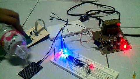 Rain Sensor Using MikroC Programming 16F877A