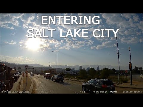 Brigham City to Salt Lake City ( with a relaxing music )