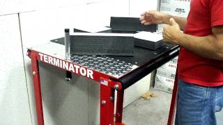 TERMINATOR arm wrestling table  www.ArmWrestlingMachine.com