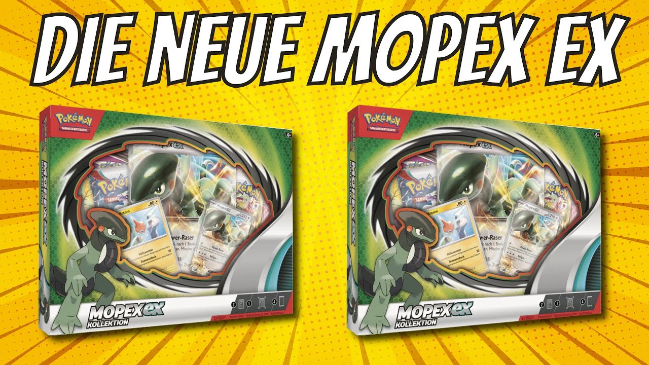 Die neue MOPEX EX Box | Was ist drin? Wie gut ist die Ausbeute Pokemon Opening