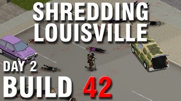 Skating Around Louisville in a Fresh Start - Project Zomboid Build 42.7