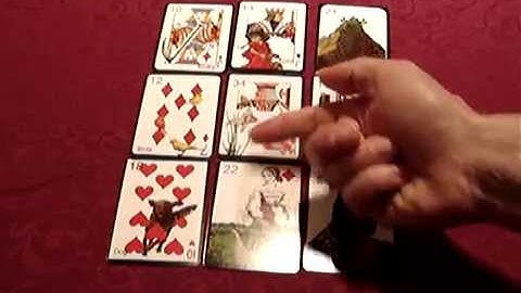 Lenormand 9 card spread by Paris Debono 1