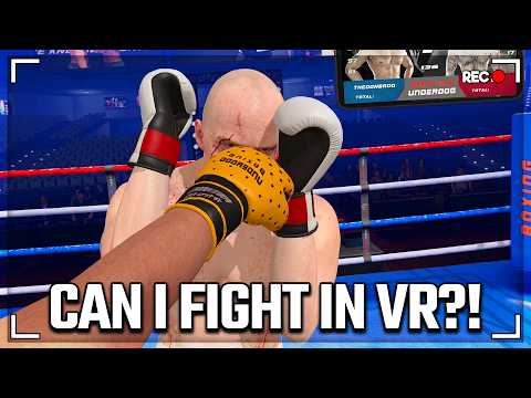 The Most REALISTIC VR Boxing Game EVER? (Boxing Underdog VR)