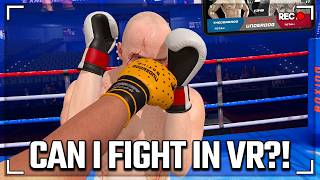 The Most REALISTIC VR Boxing Game EVER? (Boxing Underdog VR)