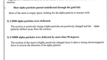 A Level Physics: AQA: Nuclear Physics: Alpha Scattering