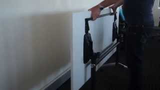 Mobile Flip-Top Folding Table Adapt