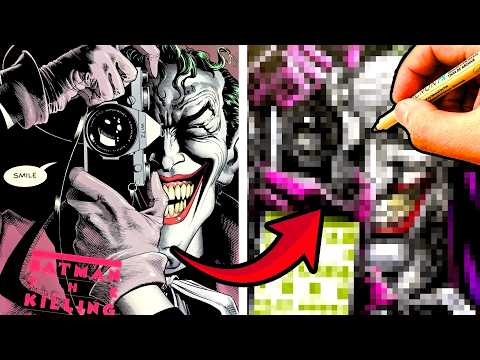 MARVEL ARTIST redraws CLASSIC COMIC COVERS! BATMAN THE KILLING JOKE!