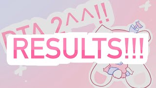 DTA RESULTS!!