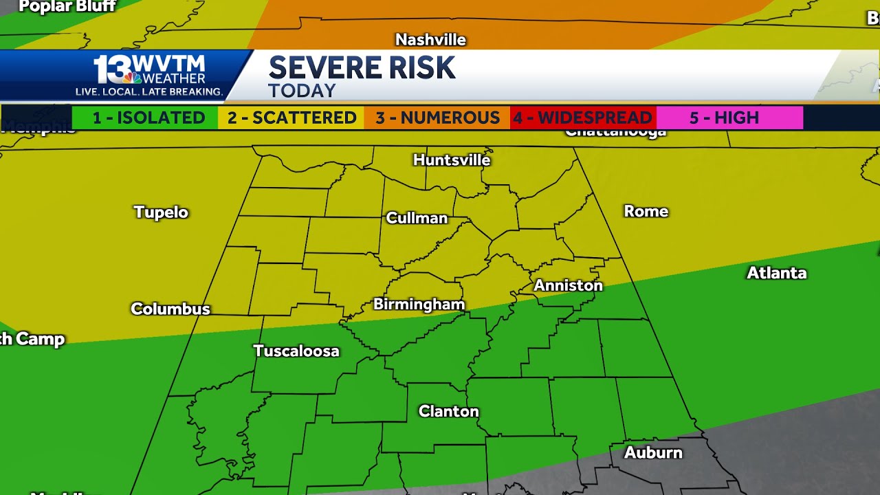 Strong storms Sunday - YouTube