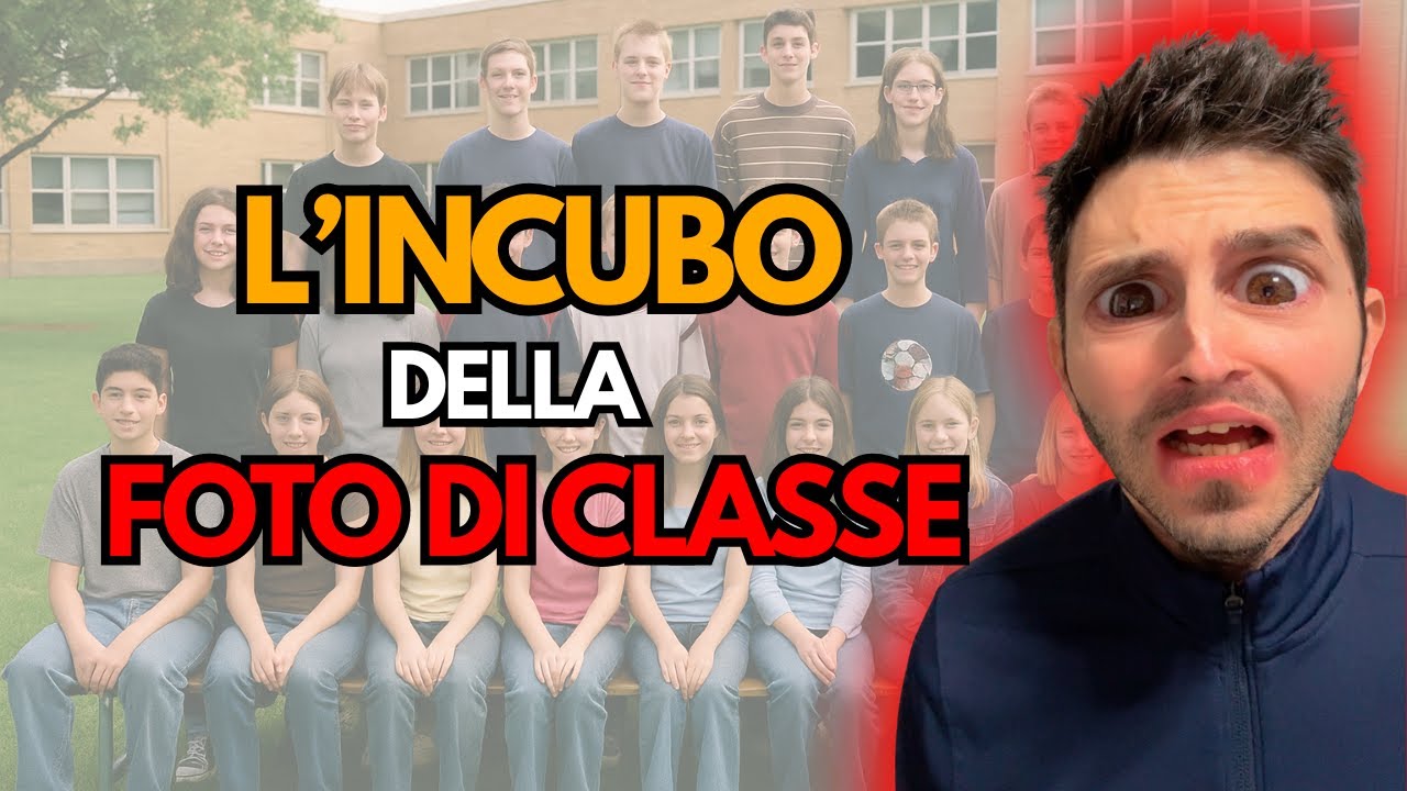 IO a 12 Anni alla FOTO DI CLASSE | Una FIGURACCIA PAZZESCA