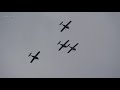 Baby Blue Aerobatic Team Danish Air Force Saab T-17 Supporter Display Sanicole Airshow 13 Sept 2021