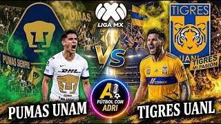 PUMAS UNAM 1-1 TIGRES UANL || MEXICO - Liga MX. Apertura 2026 - Jornada 14.