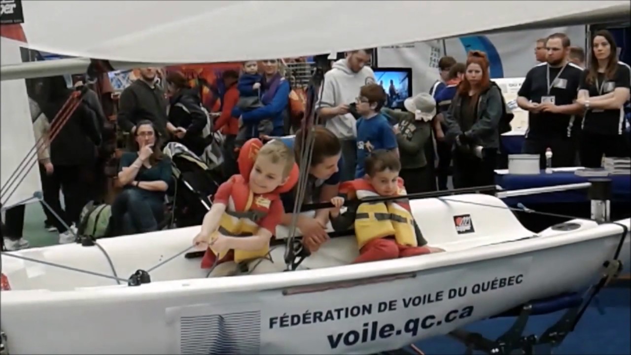 Dry land sailing on a TOPAZ UNO