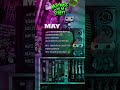 May Episode and Events Schedule!