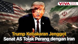 Meledak-ledak! Trump ‘Tantrum’ Usai Senat AS Sahkan Resolusi Setop Perang Iran