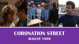 Coronation Street - August 1989