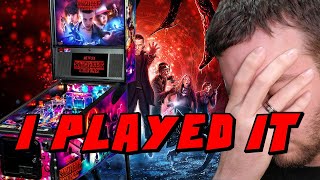So, I Played Stranger Things Pinball and I'm Done