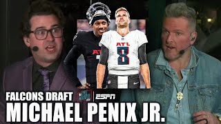 Mad Mel reacts to Michael Penix Jr. the Falcons: YOU JUST PAID KIRK COUSINS 😡