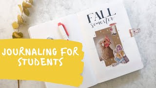 Setup for the Fall Semester [Bullet Journaling for Students]