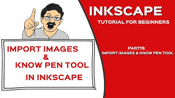 Inkscape tutorial for Beginners | Using the Bezier Pen Tool