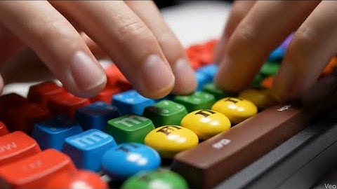 Which Ai keyboard would you choose? ASMR relaxation video satisfying relaxing sleep