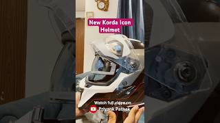 New Korda Icon Unboxing #helmet #helmetreview #motovlog #newhelmet #korda
