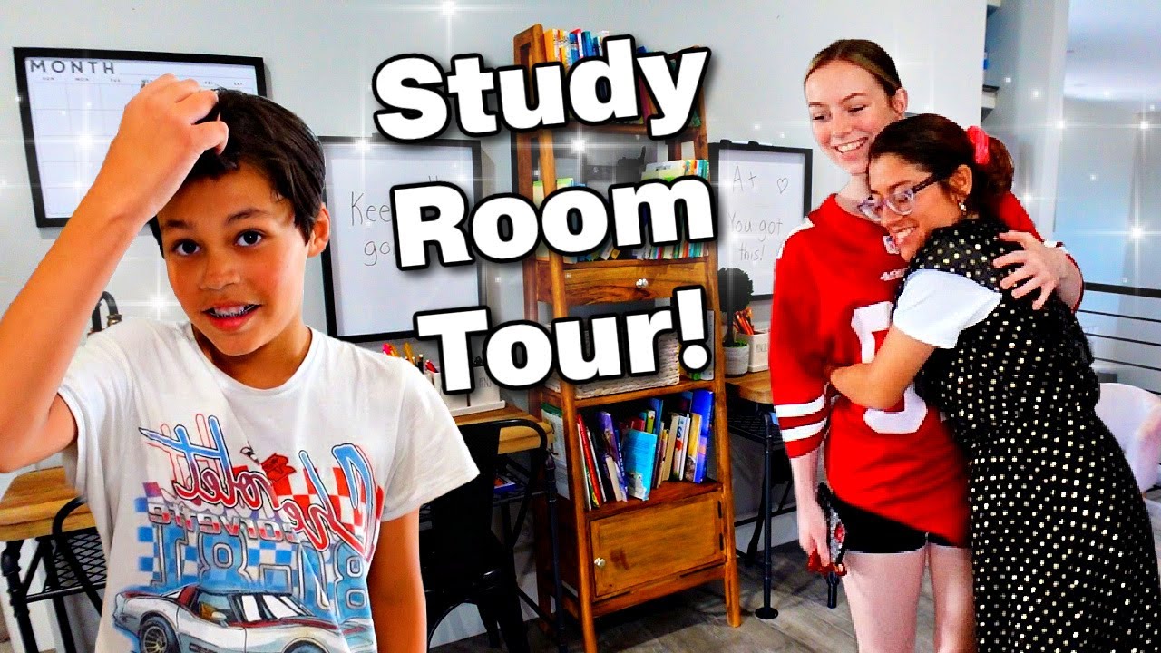 Our Homeschool Room TOUR! | Study Room - YouTube