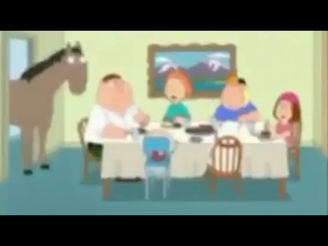 Peter, the horse is here