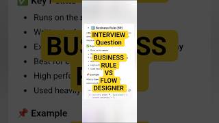 servicenow Interview question || Business Rules vs Flow Designer || #skfacts #servicenow