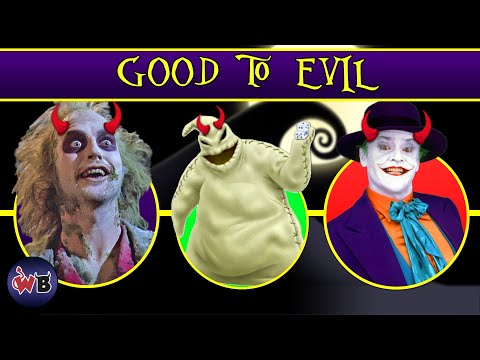 Tim Burton Villains: Evil to Most Evil