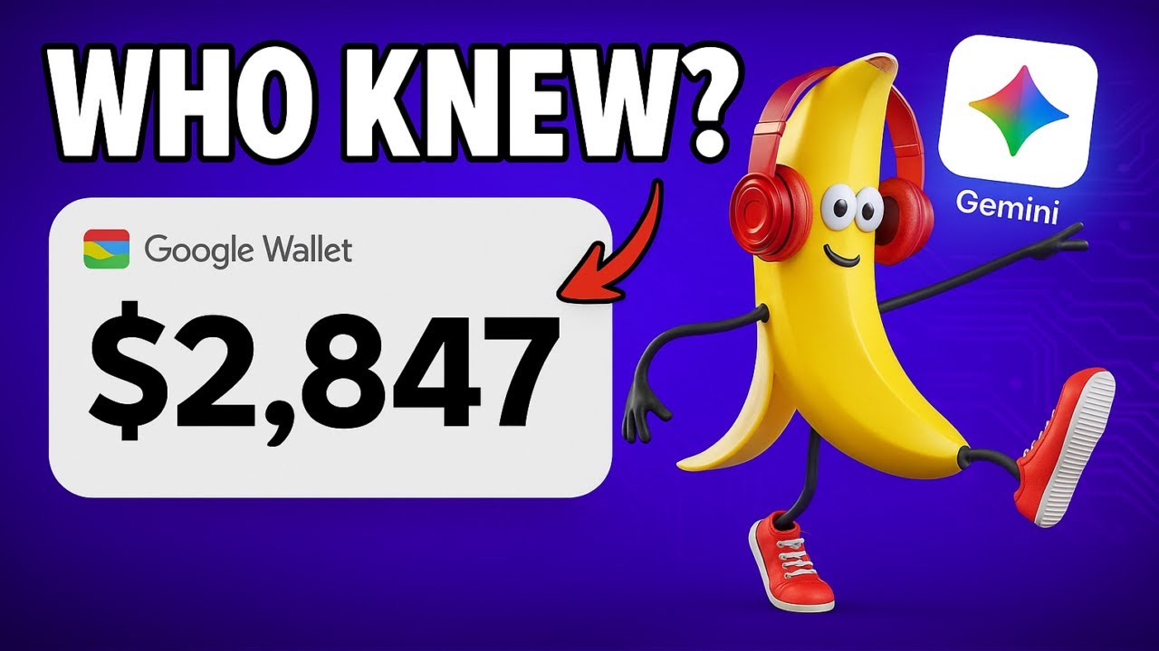 Nano Banana Pro + Gemini 3 = $2,847 and NOBODY Saw THIS Coming