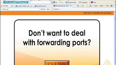 Wireless Networking - Great Port Forwarding Resource