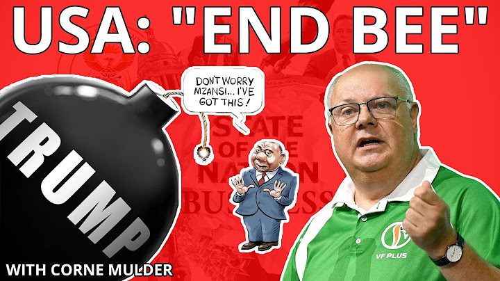 USA Wants BEE To End In South Africa.