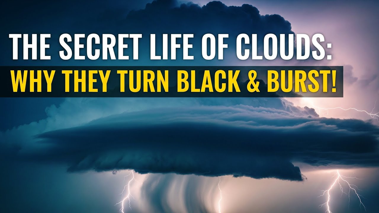 The Secret Life of Clouds: Why They Turn Black & Burst! 😱