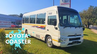 2022 Toyota Coaster 4.0L 22 seater Bus Quick Review