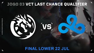 Cloud9 x Leviatán Esports (Mapa 3: Split) | VALORANT Last Chance Qualifier Americas